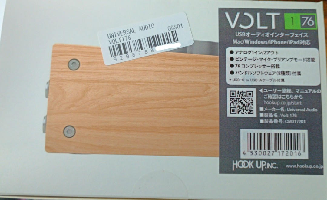 UNIVERSAL AUDIO (ユニバーサルオーディオ) / VOLT 176 USB Audio Interface