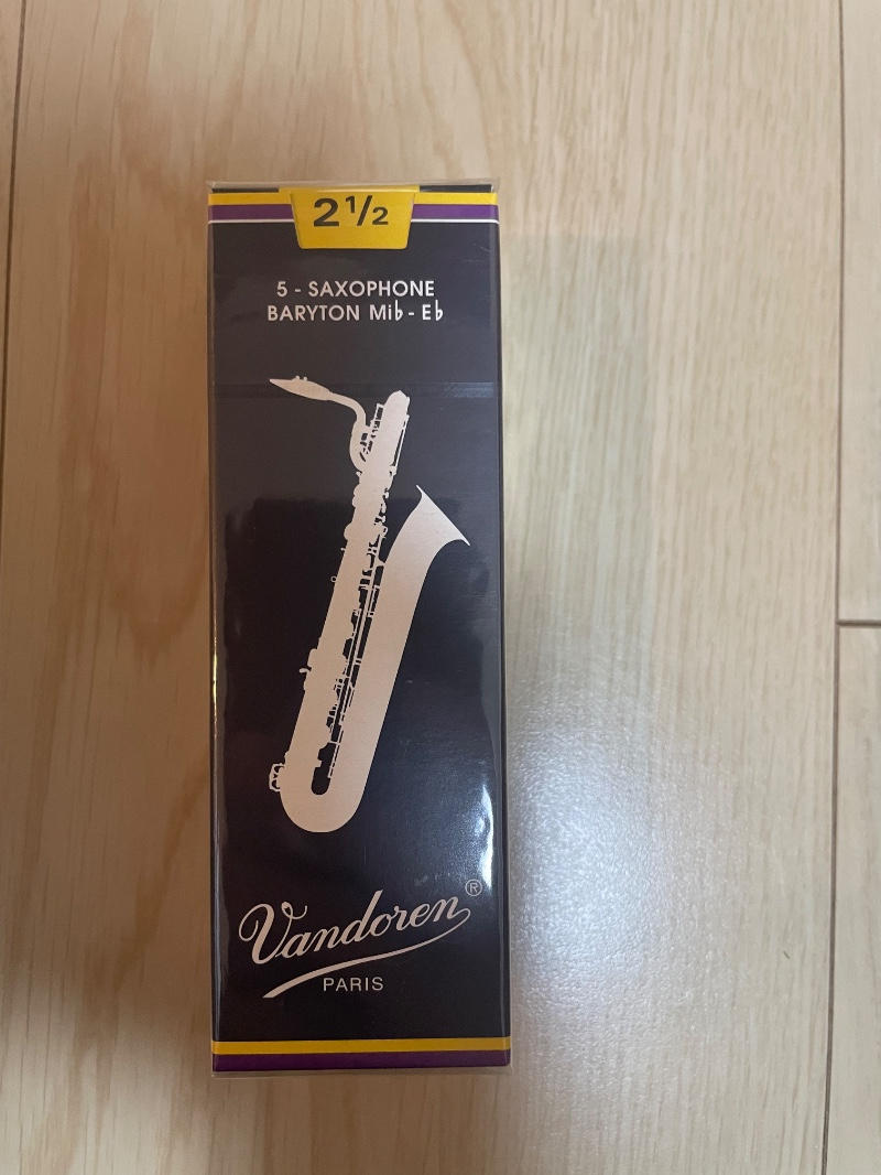 Vandoren (バンドーレン) / バリトンサックスリード トラディショナル 硬さ:2-1/2 (5枚入り)