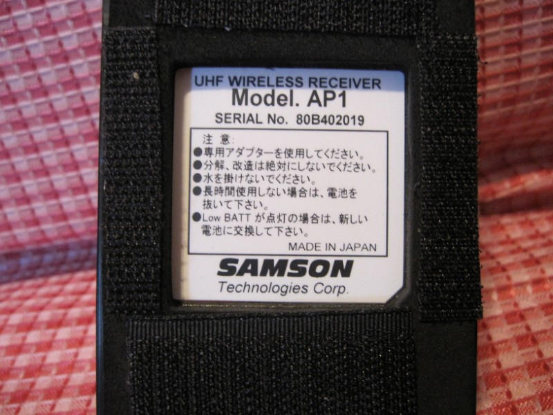 SAMSON (サムソン) / ギター・ベース用ワイヤレスシステム