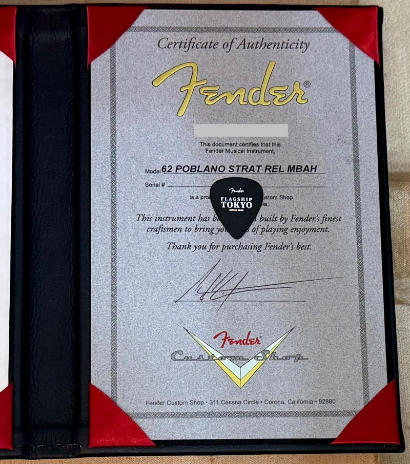 FENDER (フェンダー) / Fender MBS 1962 Relic Aged Aztec Gold Andy Hicks