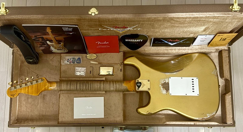 FENDER (フェンダー) / Fender MBS 1962 Relic Aged Aztec Gold Andy Hicks