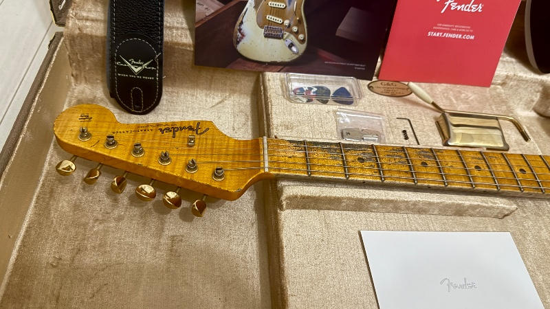 FENDER (フェンダー) / Fender MBS 1962 Relic Aged Aztec Gold Andy Hicks