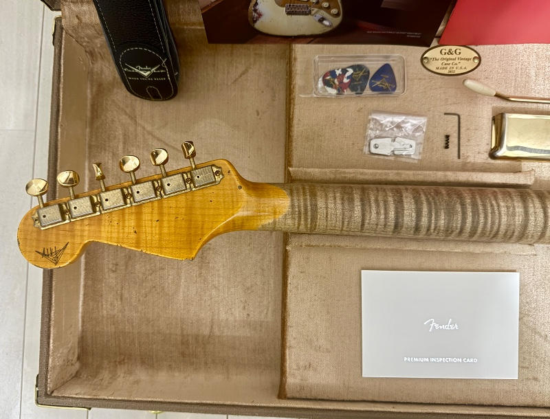 FENDER (フェンダー) / Fender MBS 1962 Relic Aged Aztec Gold Andy Hicks