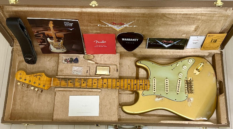 FENDER (フェンダー) / Fender MBS 1962 Relic Aged Aztec Gold Andy Hicks