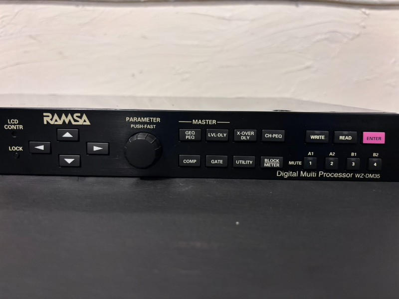 PANASONIC(RAMSA) (パナソニック) / スピーカープロセッサー(クロスオーバー、EQ)