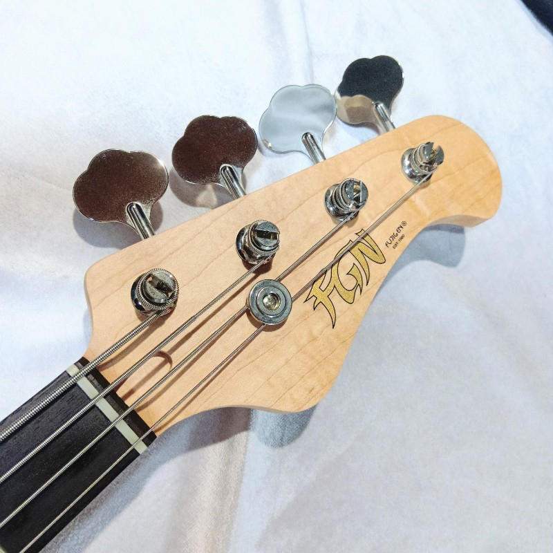 FUJIGEN (フジゲン) / 【生産完了品/日本製ジャズベース】FUJIGEN BMJ-R 変形 べっ甲PG made in Japan 特別仕様