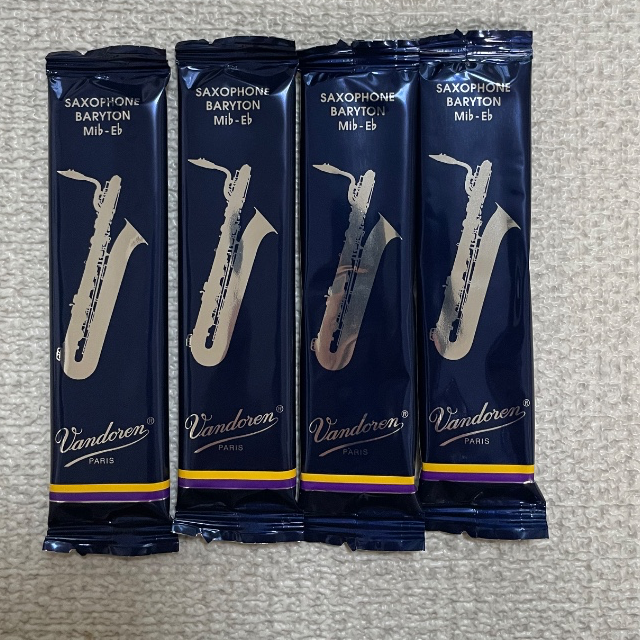 Vandoren (バンドーレン) / バンドレン バリトンサックス用リード 2½ ,3 各2枚セット