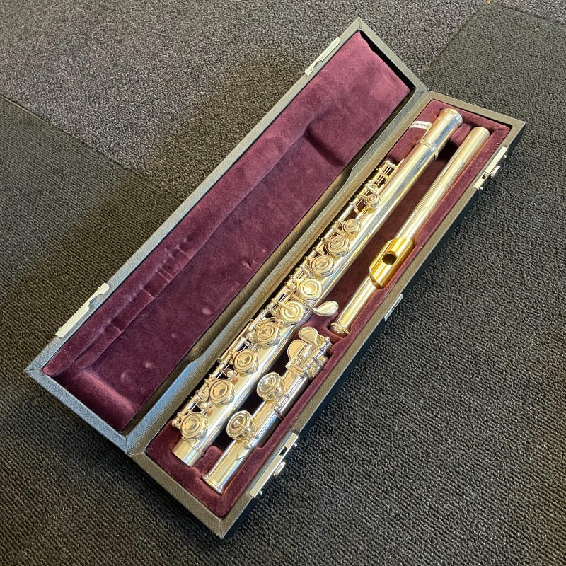YAMAHA (ヤマハ) / フルート YFL-412LSE 極美品 頭部管&管体:銀製 リップ&頭部管内:金メッキ ¥30万 FLUTE