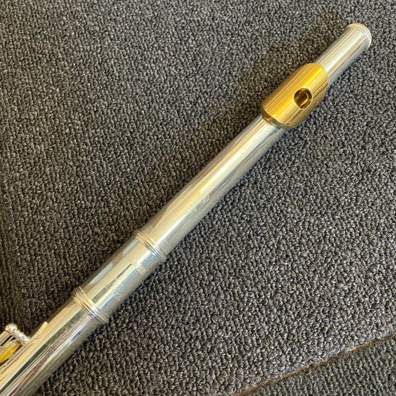 YAMAHA (ヤマハ) / フルート YFL-412LSE 極美品 頭部管&管体:銀製 リップ&頭部管内:金メッキ ¥30万 FLUTE