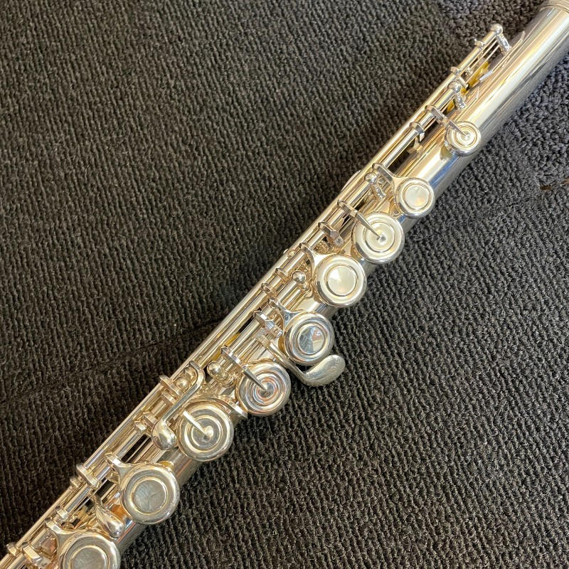 YAMAHA (ヤマハ) / フルート YFL-412LSE 極美品 頭部管&管体:銀製 リップ&頭部管内:金メッキ ¥30万 FLUTE