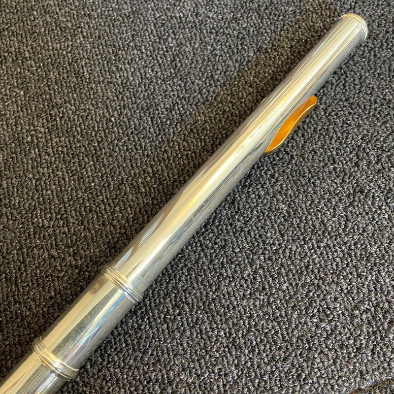 YAMAHA (ヤマハ) / フルート YFL-412LSE 極美品 頭部管&管体:銀製 リップ&頭部管内:金メッキ ¥30万 FLUTE