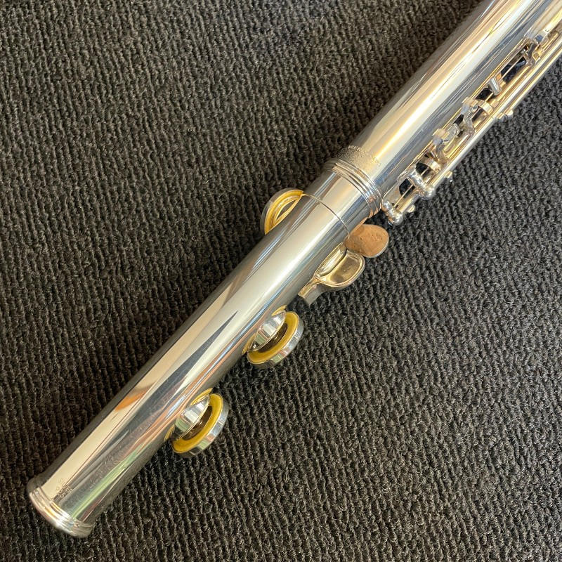 YAMAHA (ヤマハ) / フルート YFL-412LSE 極美品 頭部管&管体:銀製 リップ&頭部管内:金メッキ ¥30万 FLUTE