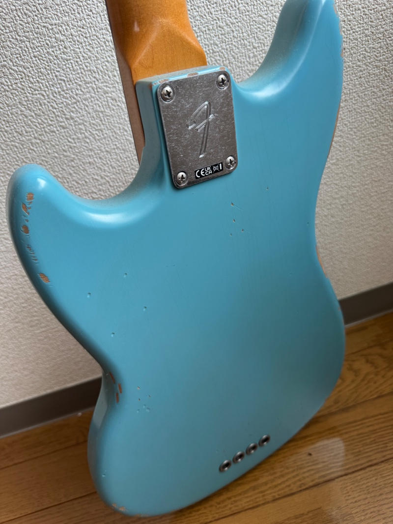 FENDER (フェンダー) / JMJ Road Worn Mustang Bass Rosewood Faded Daphne Blue