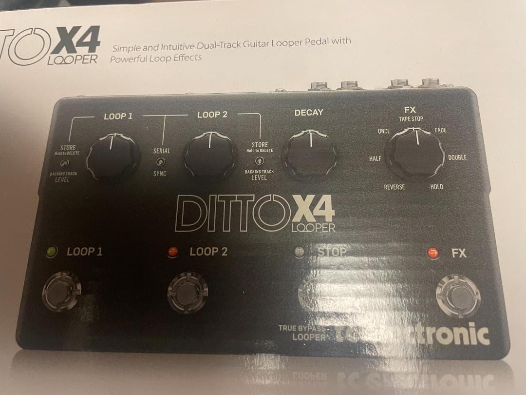 TC ELECTRONIC (ティーシーエレクトロニック) / Ditto x4 Looper