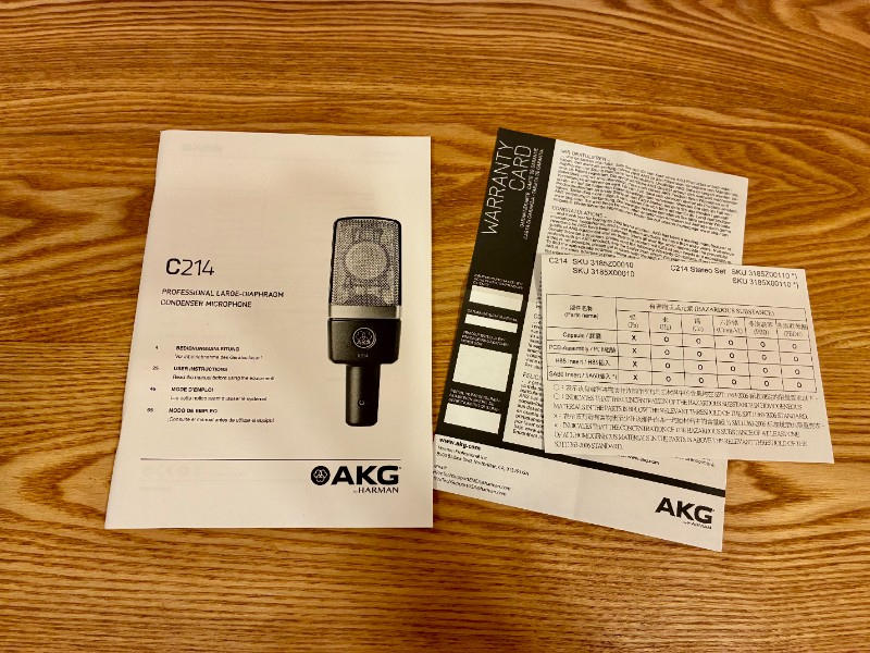 AKG(アーカーゲー) / C214