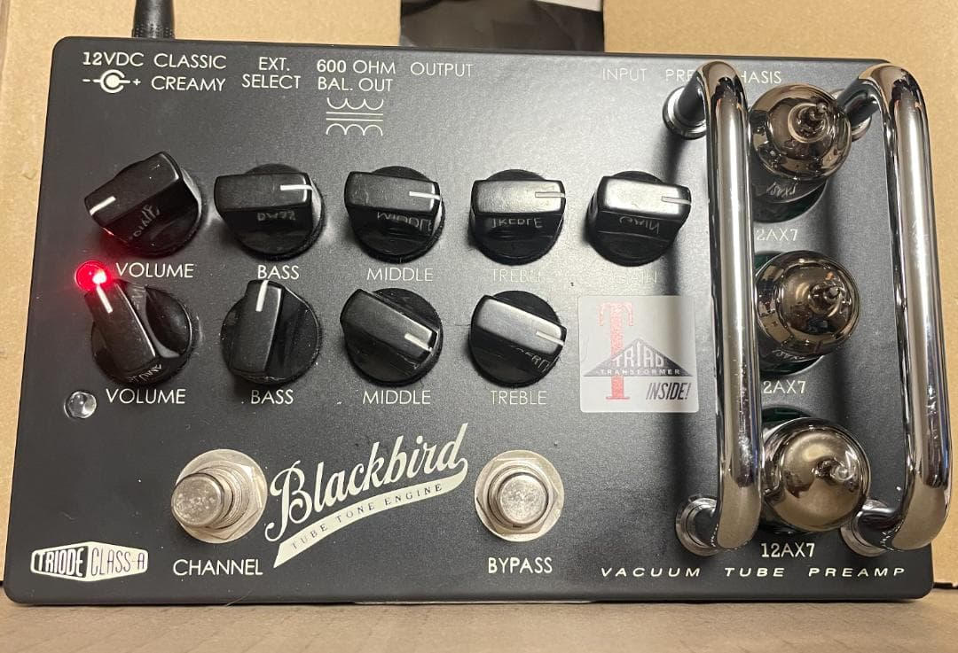 Effectrode / Blackbird SR-71 真空管プリアンプ