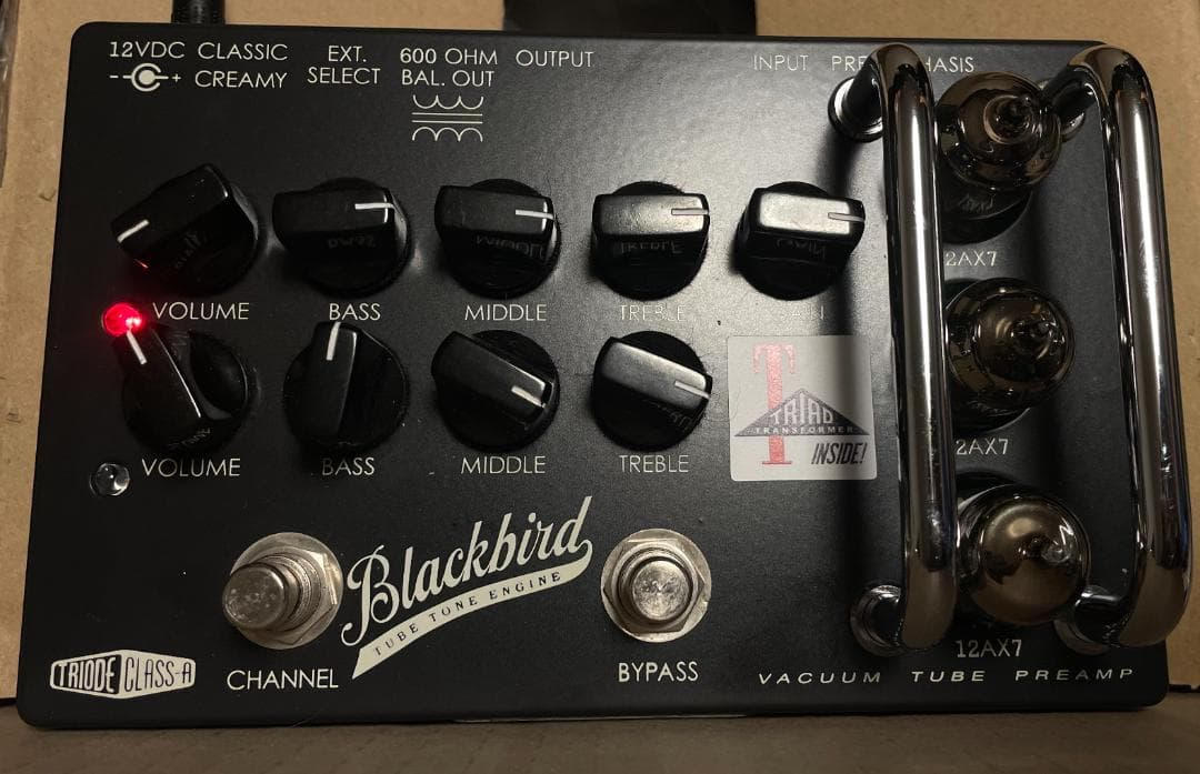Effectrode / Blackbird SR-71 真空管プリアンプ