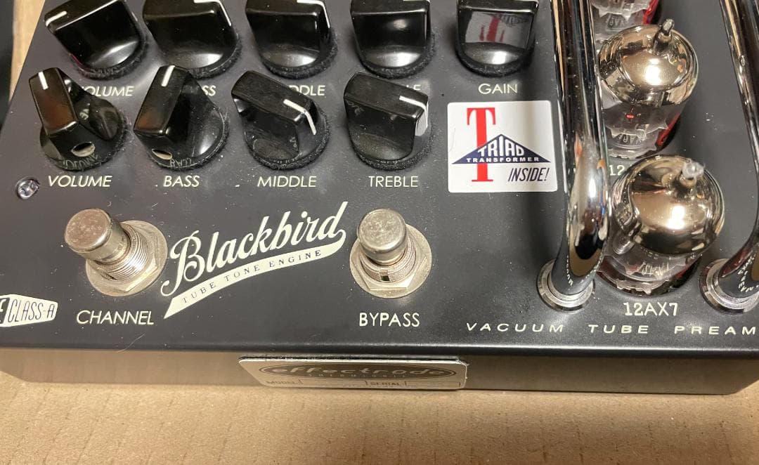 Effectrode / Blackbird SR-71 真空管プリアンプ