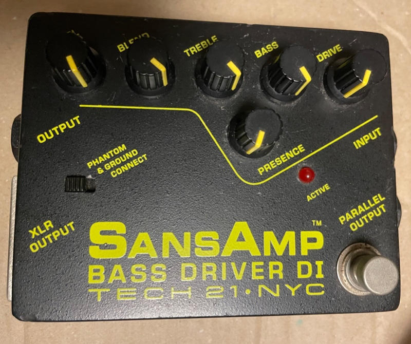 TECH21 (テック21) / Sansamp サンズアンプ/Bass Driver DI