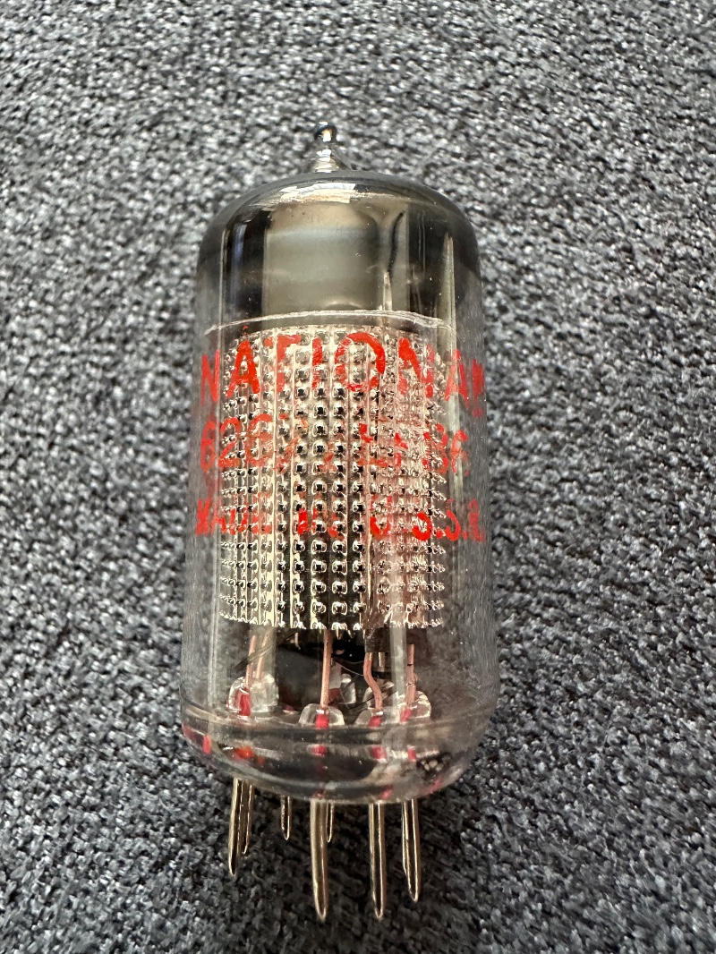 National Electronics / 6267 EF86 高ゲイン真空管 MADE IN U.S.S.R. Matchless