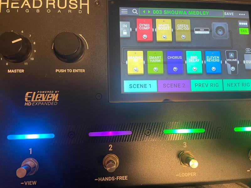 HEADRUSH (ヘッドラッシュ) / Gigboard マルチエフェクター