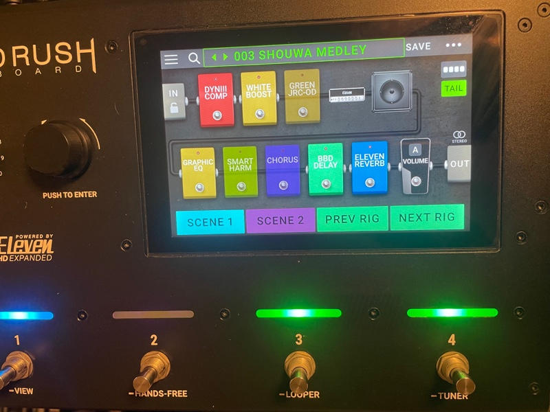 HEADRUSH (ヘッドラッシュ) / Gigboard マルチエフェクター