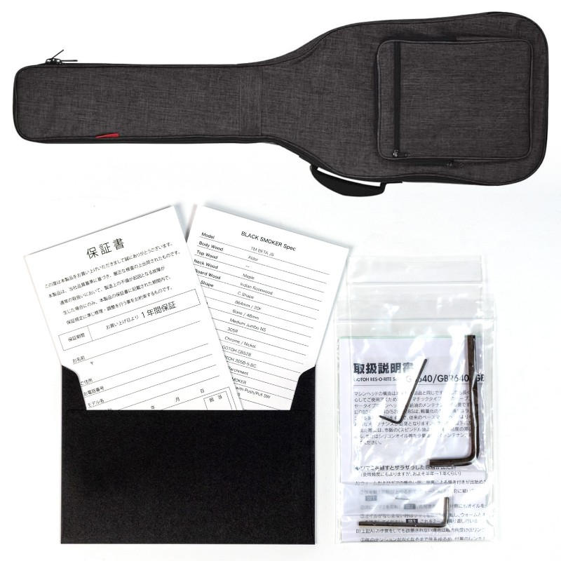 Black Smoker Guitar (ブラックスモーカー) / Black Smoker TM BETA J5 Charcoal Frost Metallic