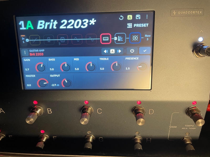 Neural DSP / Quad Cortex クアッドコーテックス