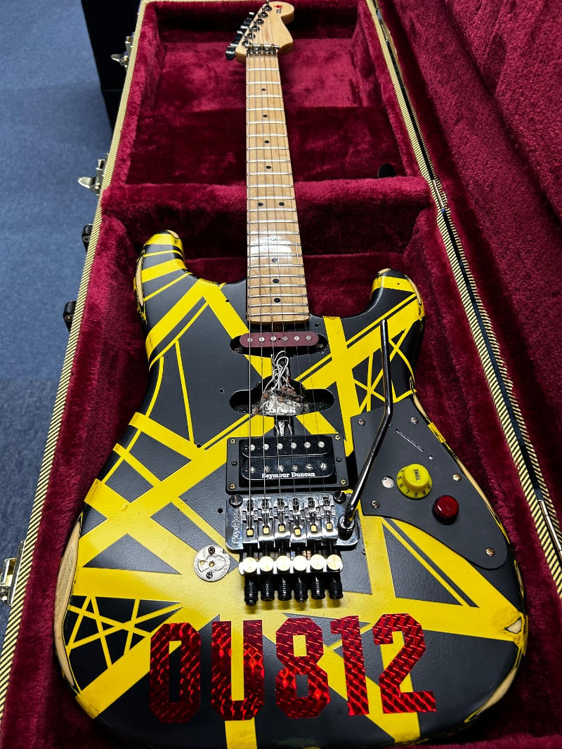 LEG MUSIC PRO. / キルスイッチ装備!新品ネックのフランケンビーOU812.エディヴァンヘイレン floydrose evh