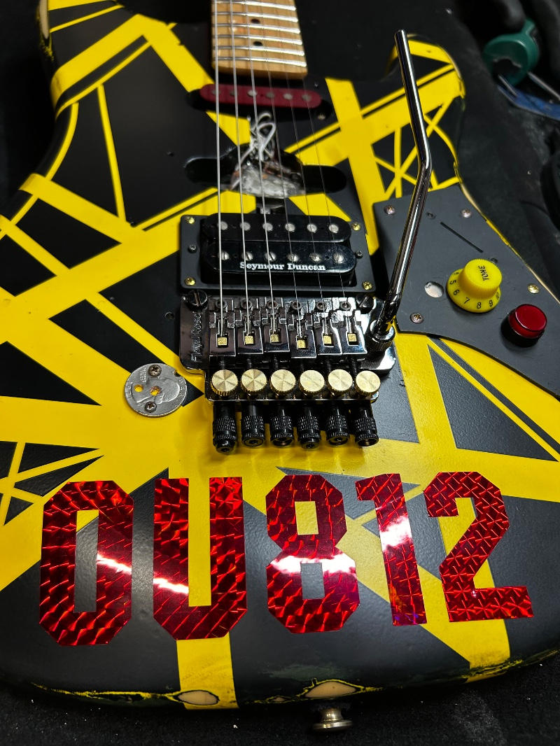 LEG MUSIC PRO. / キルスイッチ装備!新品ネックのフランケンビーOU812.エディヴァンヘイレン floydrose evh