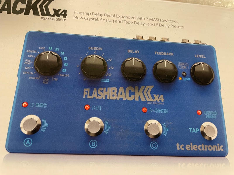 TC ELECTRONIC (ティーシーエレクトロニック) / FLASHBACK 2 X4