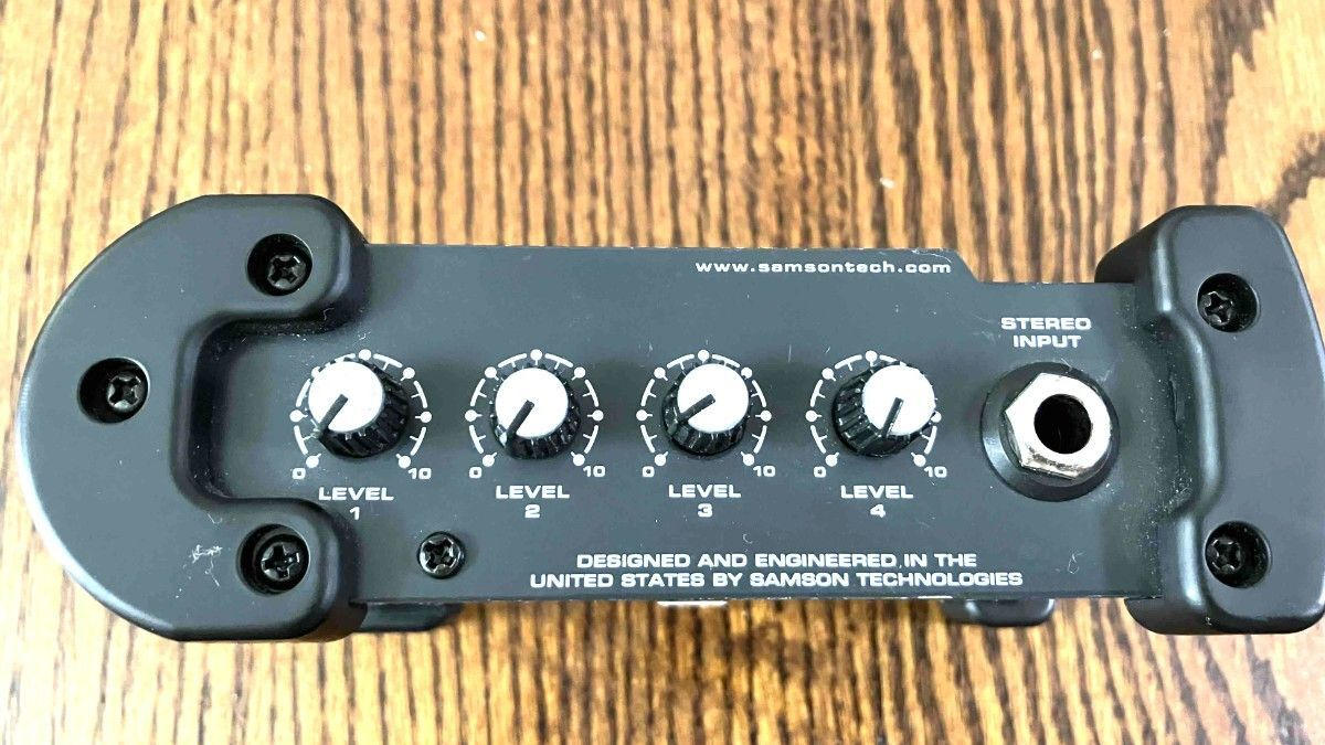 SAMSON (サムソン) / S・amp (4 Channel Headphone Amp)