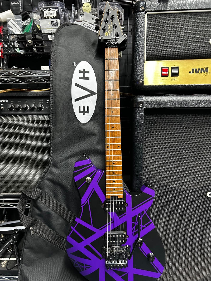 LEG MUSIC PRO. / EVH wolfgang STD.ベースにパープルバンブルビーにしました。LEG MUSIC PRO.van halen