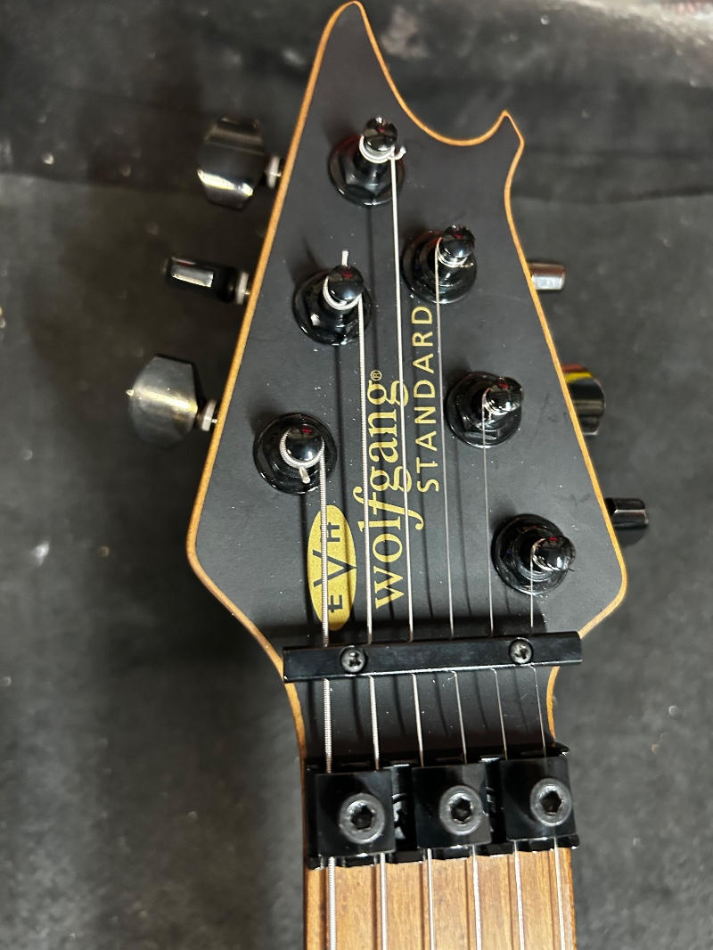 LEG MUSIC PRO. / EVH wolfgang STD.ベースにパープルバンブルビーにしました。LEG MUSIC PRO.van halen
