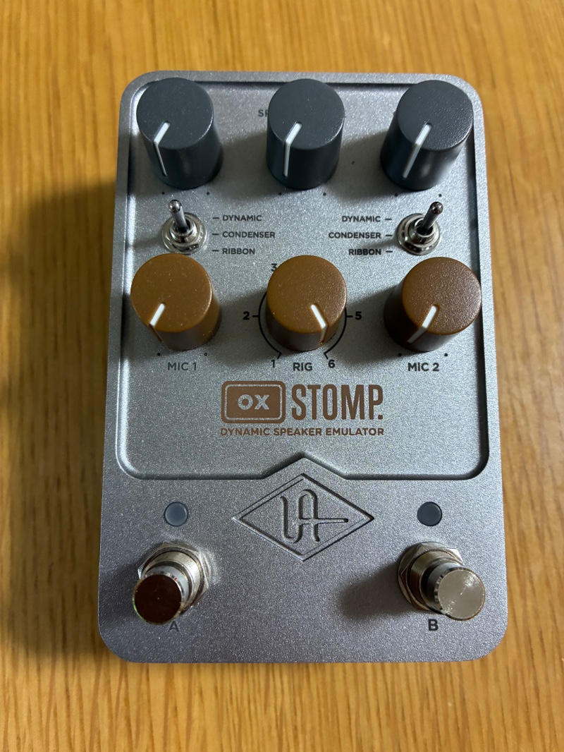 UNIVERSAL AUDIO (ユニバーサルオーディオ) / Universal Audio UAFX OX Stomp Dynamic Speaker Emulator