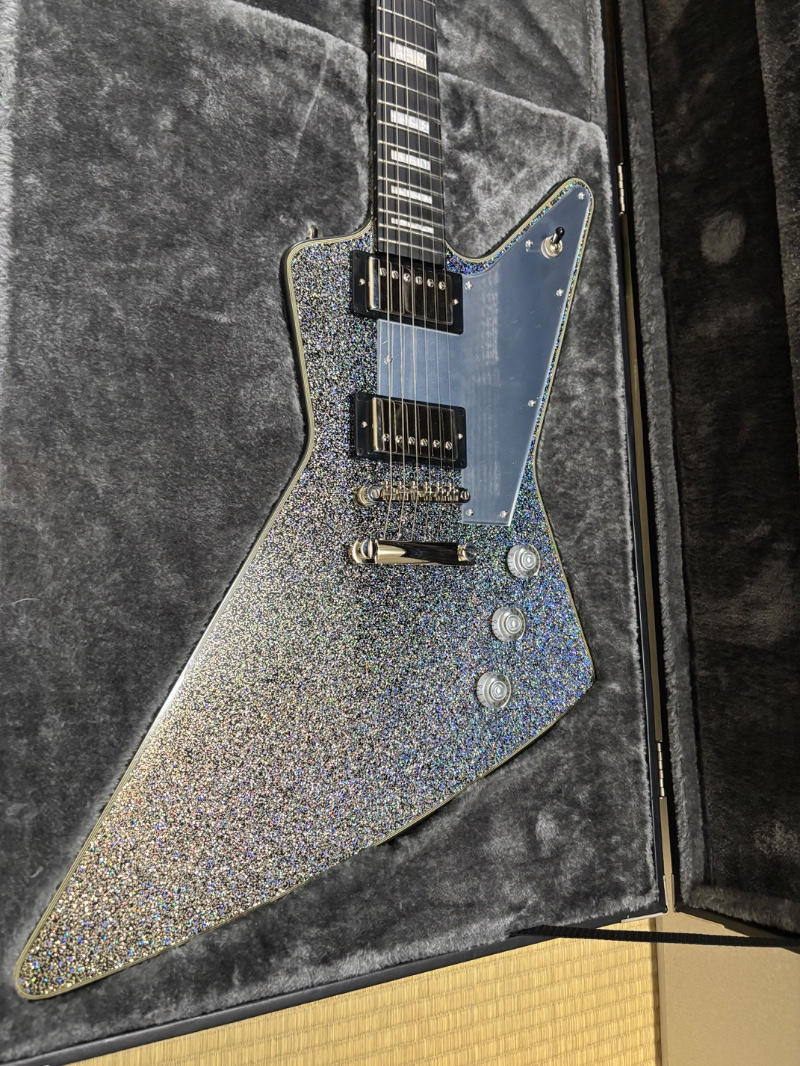 EPIPHONE (エピフォン) / Lzzy Hale Explorer Custom Black Diamond Holographic Sparkle