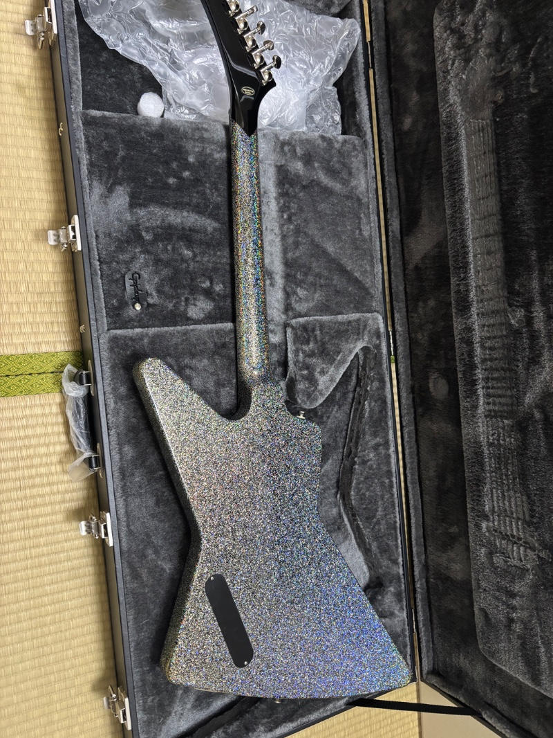 EPIPHONE (エピフォン) / Lzzy Hale Explorer Custom Black Diamond Holographic Sparkle