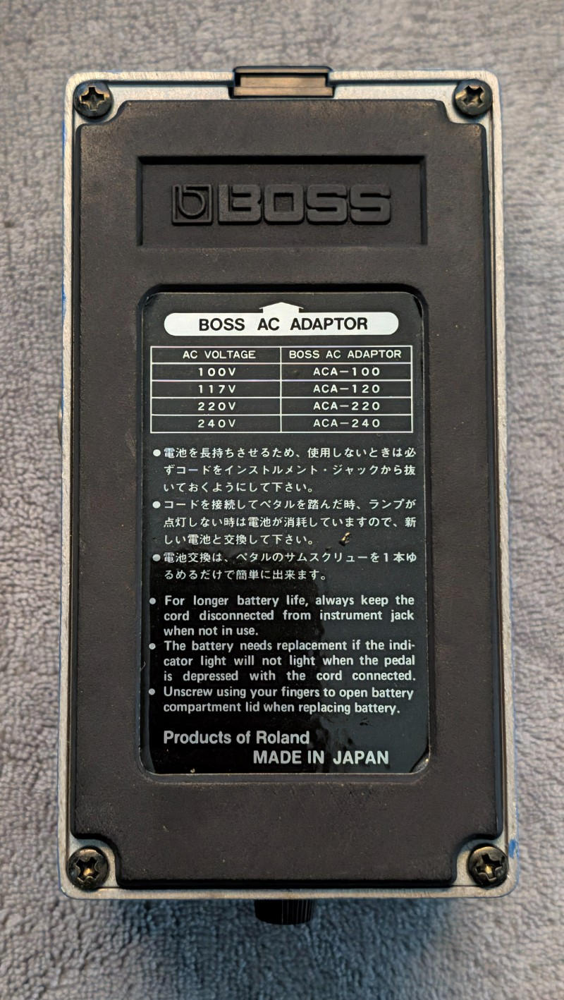 BOSS (ボス) / Compression Sustainer CS-2 / Japan Vintage