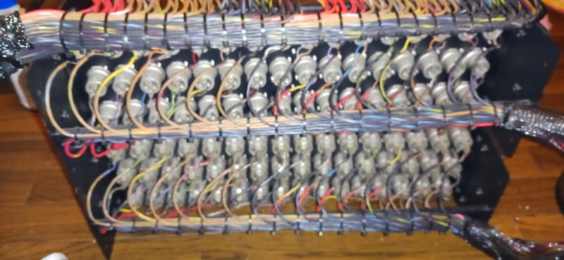 AUDIO ACCESSORIES / 2×48CH(96穴) XLRパッチベイ+パッチパネル TT、マルチケーブル付き