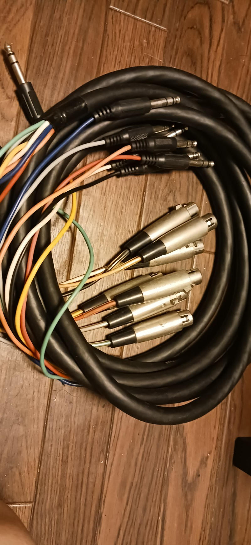 AUDIO ACCESSORIES / 2×48CH(96穴) XLRパッチベイ+パッチパネル TT、マルチケーブル付き