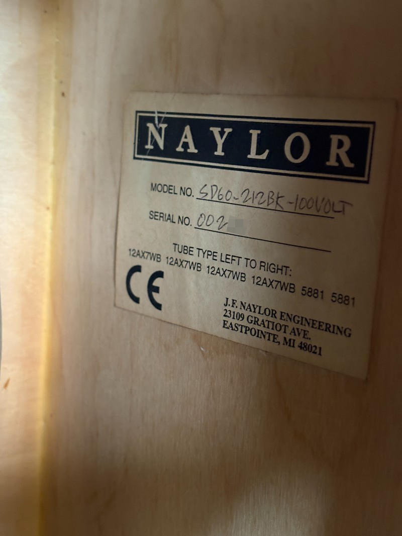 Naylor / Duel 60 Head & SuperDrive 60 2×12(CAB)