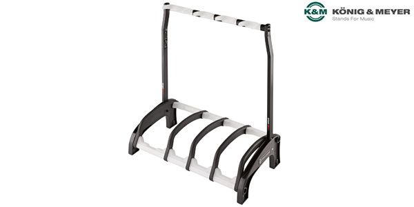 K&M (ケーアンドエム) / 17534 Guadian3+1 ギタースタンド4本用 アウトレット品