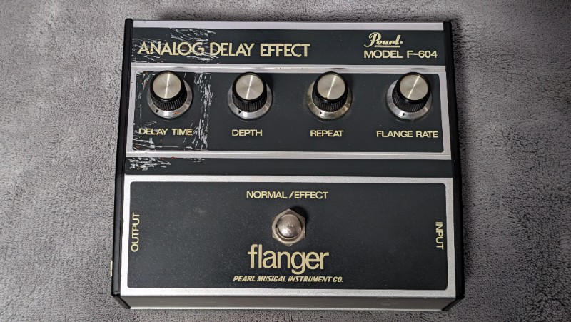 PEARL (パール) / ANALOG DELAY EFFECT / MODEL F-604 Japan Vintage