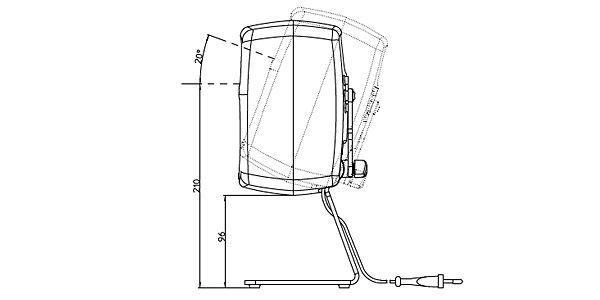 K&M (ケーアンドエム) / 23271B モニタースピーカースタンド アウトレット品