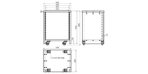 CLASSIC PRO (クラシックプロ) / CMDSD12 サイドラック アウトレット品