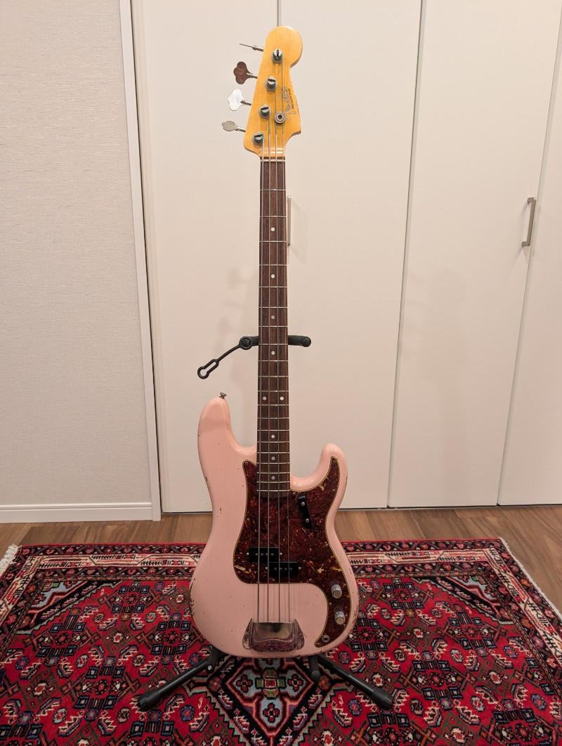 Fender / 2020 Fender Custom Shop Precision Relic Shell Pink