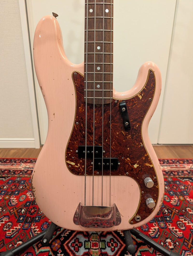 Fender / 2020 Fender Custom Shop Precision Relic Shell Pink