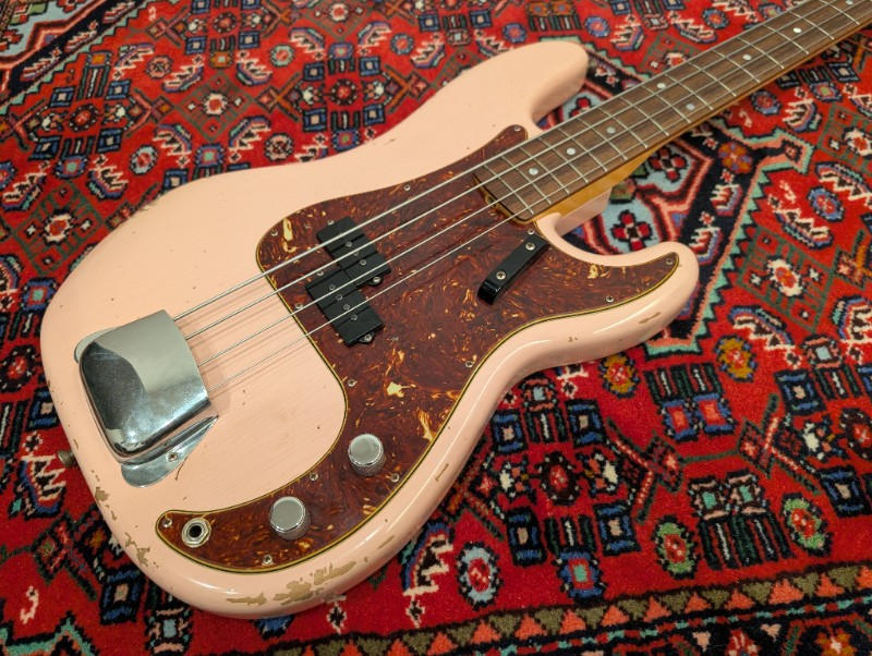 Fender / 2020 Fender Custom Shop Precision Relic Shell Pink
