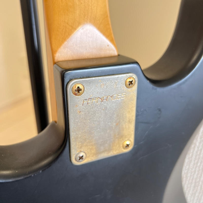 FERNANDES / 【希少】FERNANDES THE FUNCTION エレキギター マットブラック 金 フェルナンデス