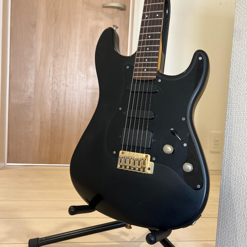 FERNANDES / 【希少】FERNANDES THE FUNCTION エレキギター マットブラック 金 フェルナンデス
